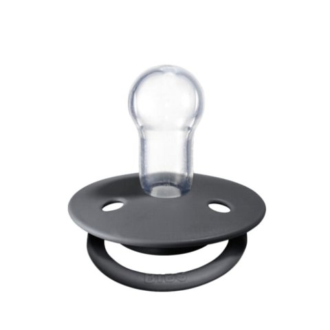 BIBS DE LUX 2-PACK SAND & IRON Smoczek uspokajający silikonowy ONE SIZE