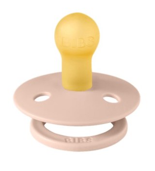 BIBS STUDIO COLOUR BLUSH/IVORY Smoczek uspokajający kauczuk Hevea, roz S, FLOWPACK