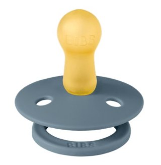 BIBS STUDIO COLOUR BUMBLEBEE FRIENDS Smoczek uspokajający kauczuk Hevea, roz M, FLOWPACK, PETROL