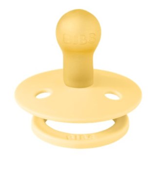 BIBS STUDIO COLOUR LADYBUG FRIENDS Smoczek uspokajający kauczuk Hevea roz S FLOWPACK PALE BUTTER