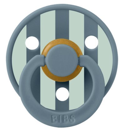 BIBS STUDIO COLOUR PETROL/NORDIC MINT Smoczek uspokajający kauczuk Hevea, roz S, FLOWPACK