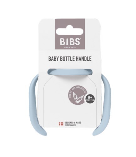 BIBS UCHWYT do butelek BIBS, BABY BLUE