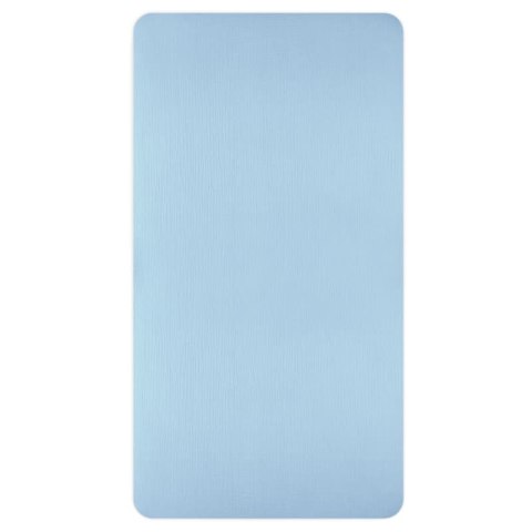 Hi Little One prześcieradło do łóżeczka 120x60 i 140x70 cm BIO bawełna Baby Blue