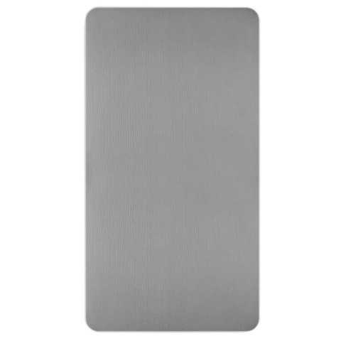 Hi Little One prześcieradło do łóżeczka 120x60 i 140x70 cm BIO bawełna Grey