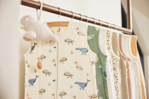 Jollein śpiworek niemowlęcy do spania letni Deep Sea 90 cm