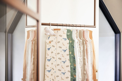 Jollein śpiworek niemowlęcy do spania letni Deep Sea 90 cm