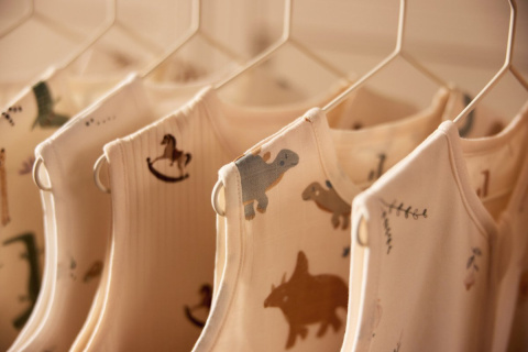 Jollein śpiworek niemowlęcy do spania letni Roarsome 70 cm