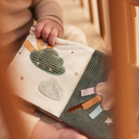 Książeczka aktywizująca sensoryczna Lovely Birds Jollein