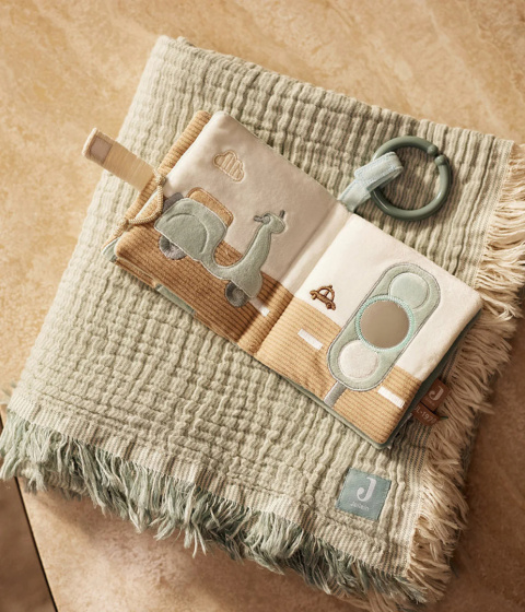 Książeczka aktywizująca sensoryczna On The Go Jollein