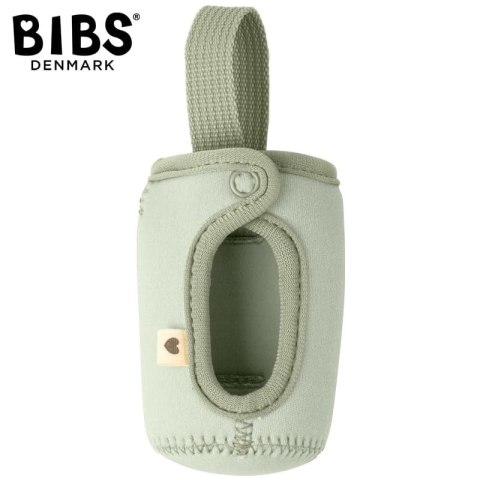 BIBS BOTTLE SLEEVE termiczny neoprenowy ochraniacz na butelki 110 ml Sage