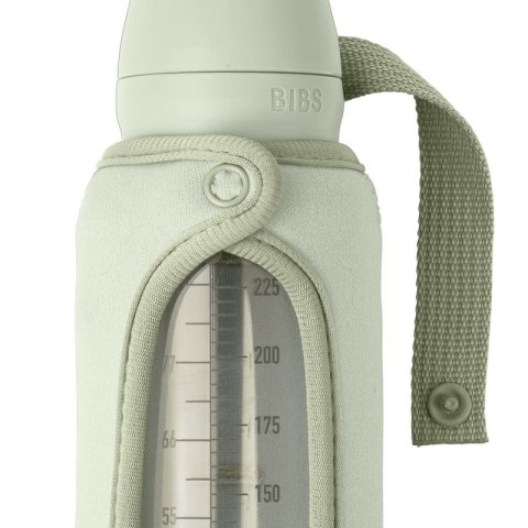 BIBS BOTTLE SLEEVE termiczny neoprenowy ochraniacz na butelki 225 ml Sage