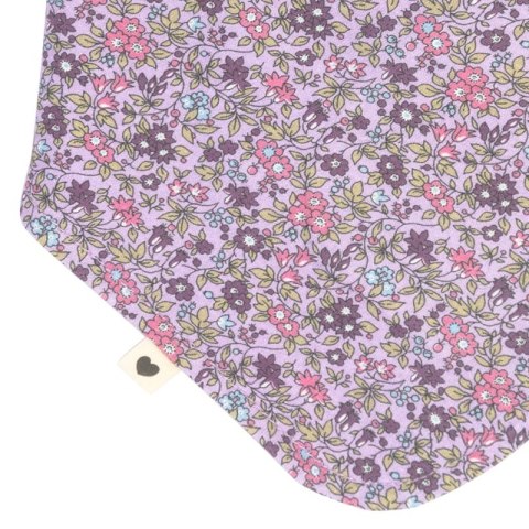 BIBS LIBERTY BANDANA BIB CHAMOMILE LAWN VIOLET SKY bandanka śliniak z kieszonką na smoczek 100% organic cotton