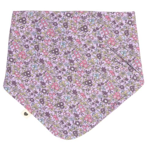 BIBS LIBERTY BANDANA BIB CHAMOMILE LAWN VIOLET SKY bandanka śliniak z kieszonką na smoczek 100% organic cotton