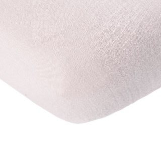 Hi Little One prześcieradło do łóżeczka 120x60 i 140x70 cm BIO bawełna White