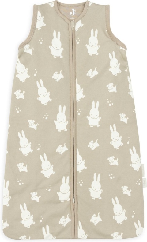 Jollein śpiworek niemowlęcy do spania całoroczny z odpinanymi rękawami MIFFY Olive Green 110 cm