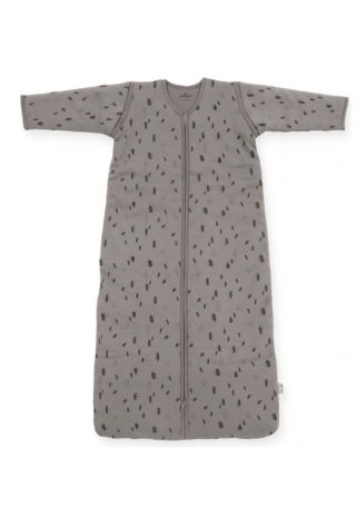 Jollein śpiworek niemowlęcy do spania całoroczny z odpinanymi rękawami SPOT Storm Grey 70 cm