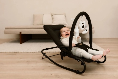 Leżaczek bujaczek składany dla niemowląt Topmark Jessy