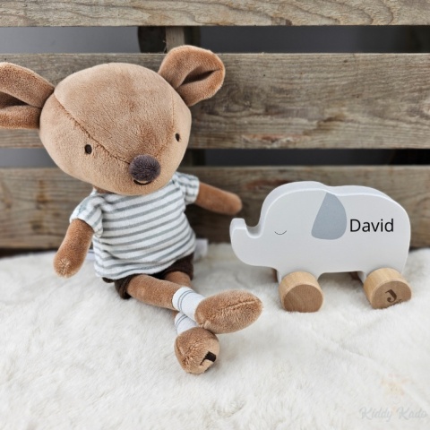 Przytulanka do usypiania niemowlaka Mysz Jackie Jollein