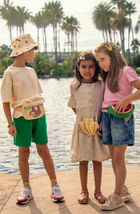 Rockahula Kids torebka dla dziewczynki Rainbow Shell Glitter