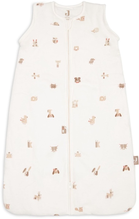 Śpiworek do spania niemowlęcy całoroczny 110 cm Animals Friends Jollein