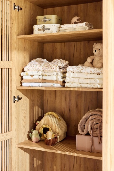 Śpiworek do spania niemowlęcy całoroczny 110 cm Animals Friends Jollein