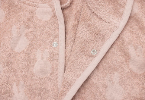 Szlafrok dziecięcy Terry 1-2 year Miffy Jacquard - Wild Rose
