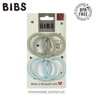 BIBS LOOPS 6-PACK - SAGE & MINT