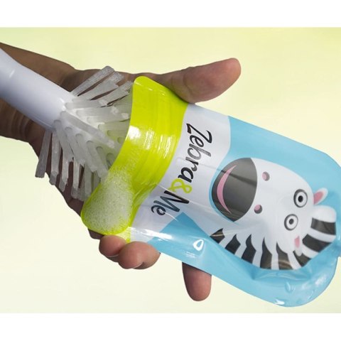 Zebra & Me saszetki tubki do karmienia wielorazowe 2 szt DIVER