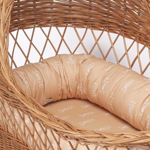 Hi Little One kokon niemowlęcy dwustronny poduszka ciążowa i do karmienia 3w1 BALOONS/SMILE muumee