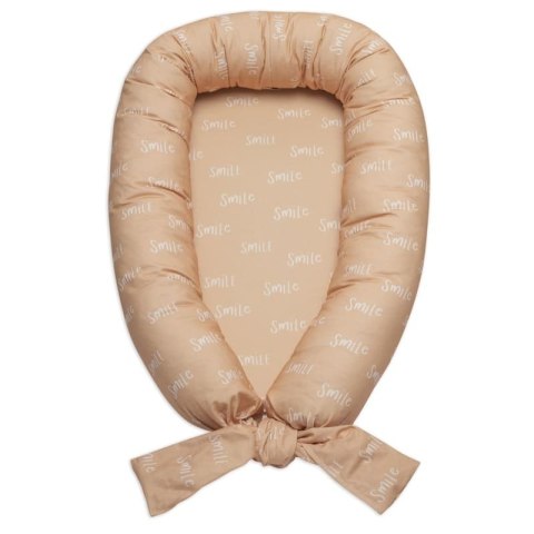 Hi Little One kokon niemowlęcy dwustronny poduszka ciążowa i do karmienia 3w1 BALOONS/SMILE muumee