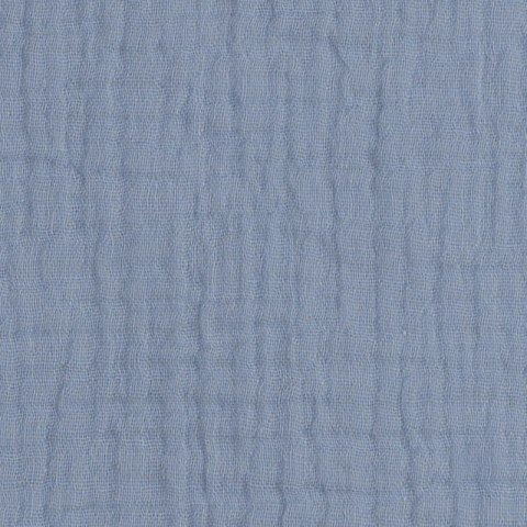 Hi Little One pieluszka, przytulanka doudou z zawieszką na smoczek BIO muślin HEART Baby Blue