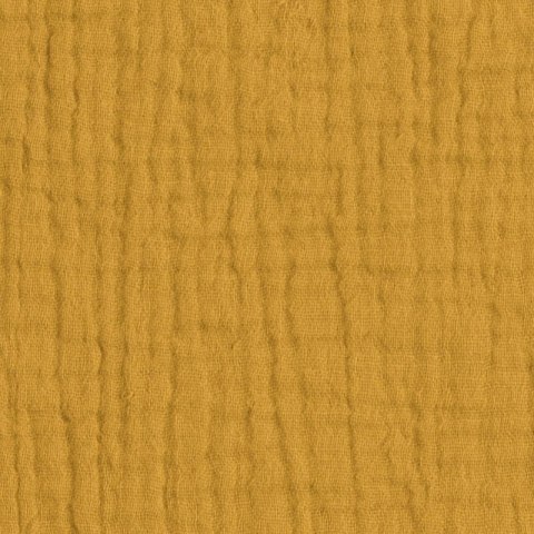 Hi Little One pieluszka, przytulanka doudou z zawieszką na smoczek BIO muślin HEART Mustard