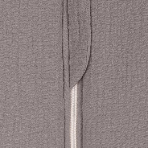 Hi Little One śpiworek dwustronny z nogawkami TOG 1,5 BIO muślin SLIM BAG GREY/MINT roz M