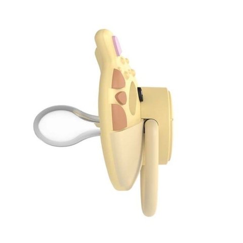 Dumforter 3in1 smoczek z gryzakiem + kocyk przytulanka Żyrafa Gerry