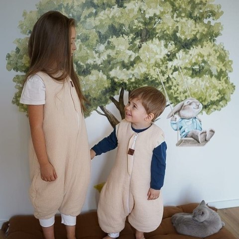 Hi Little One śpiworek z nogawkami 2,5 TOG GOOD SLEEP White 5-7 lat