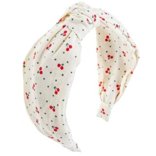 Rockahula Kids opaska do włosów dla dziewczynki Sweet Cherry Knotted