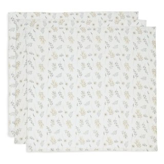 Jollein 3 pieluszki niemowlęce Hydrophilic 70x70 cm Łąka WILD FLOWERS