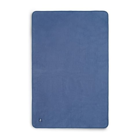 Jollein kocyk do wózka fotelika i kołyski 100x75 cm CRIB Jeans Blue