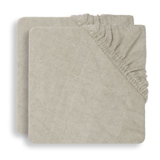 Jollein 2 pokrowce na przewijak 50x70 cm FROTTE Nougat