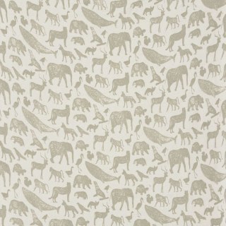 Jollein prześcieradło na przewijak 50x70 cm Jersey ANIMALS Olive Green